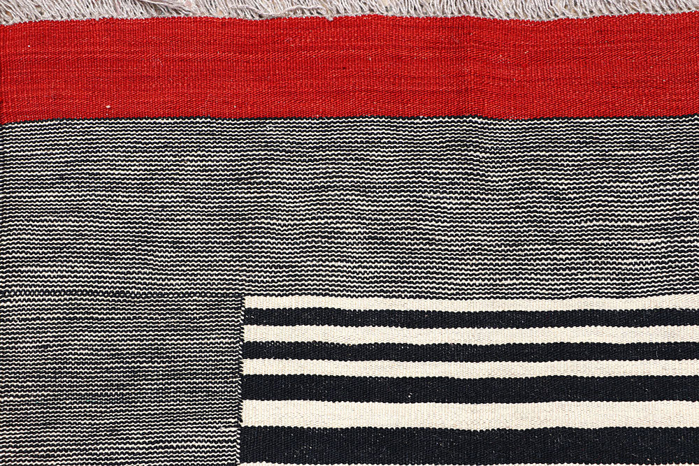 Multi Colored Kilim 6' 8 x 9' 9 - No. 66719 - ALRUG Rug Store