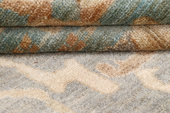 Silver Oushak 8' 2 x 9' 11 - No. 66724 - ALRUG Rug Store