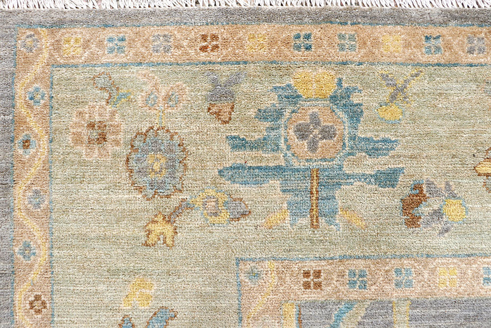 Silver Oushak 9' 1 x 12' 4 - No. 66729 - ALRUG Rug Store