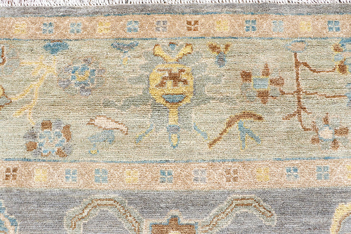 Silver Oushak 9' 1 x 12' 4 - No. 66729 - ALRUG Rug Store
