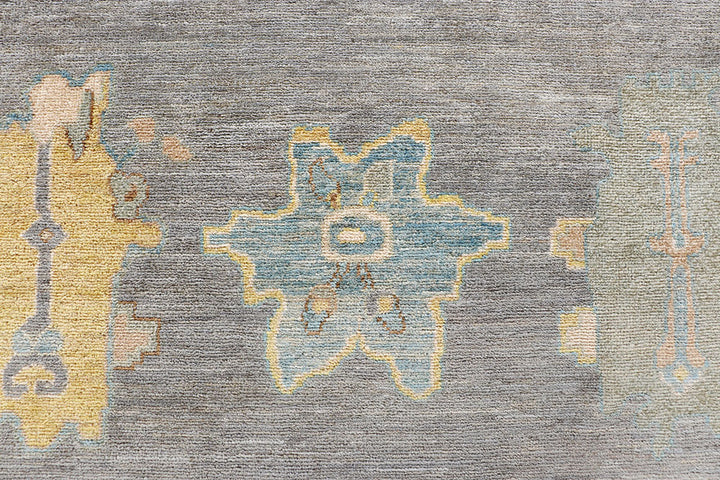 Silver Oushak 9' 1 x 12' 4 - No. 66729 - ALRUG Rug Store