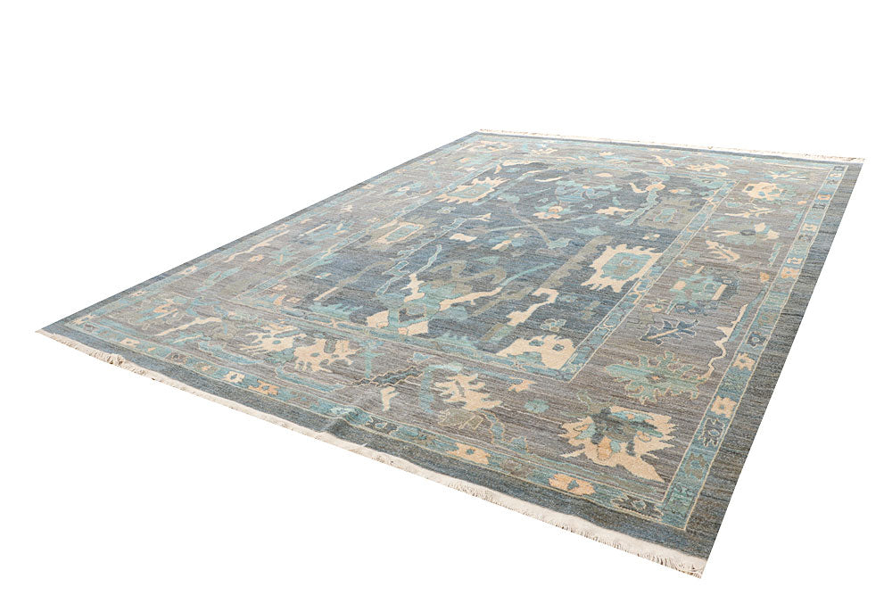 Silver Ziegler 9' 7 x 12' 6 - No. 66730 - ALRUG Rug Store