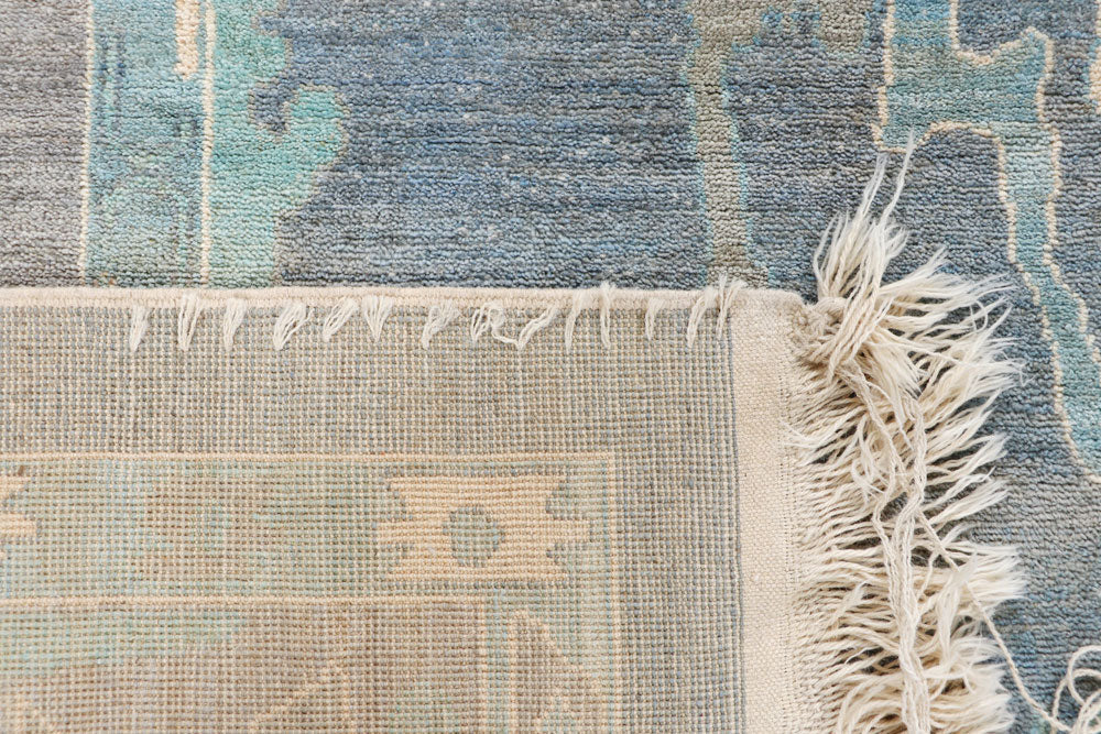 Silver Ziegler 9' 7 x 12' 6 - No. 66730 - ALRUG Rug Store