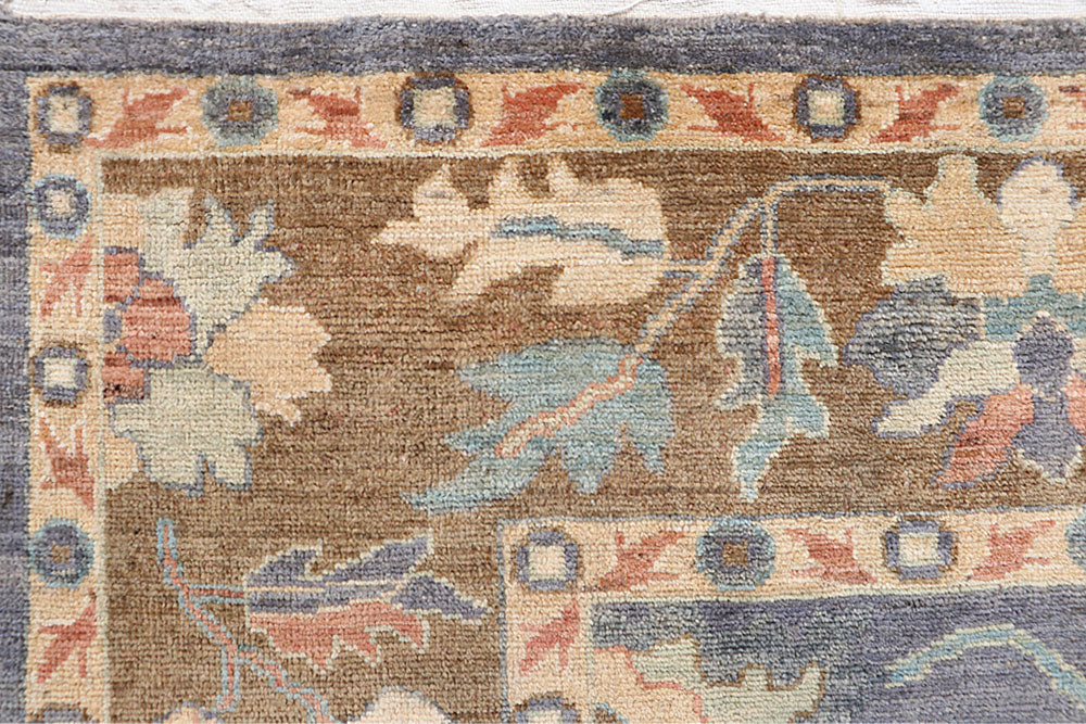 Light Slate Grey Oushak 8' 11 x 11' 9 - No. 66731 - ALRUG Rug Store