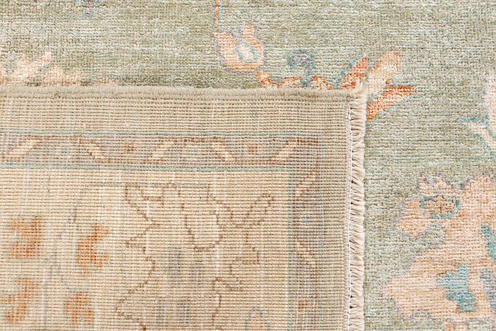 Dark Olive Green Oushak 8' 4 x 9' 11 - No. 66732 - ALRUG Rug Store