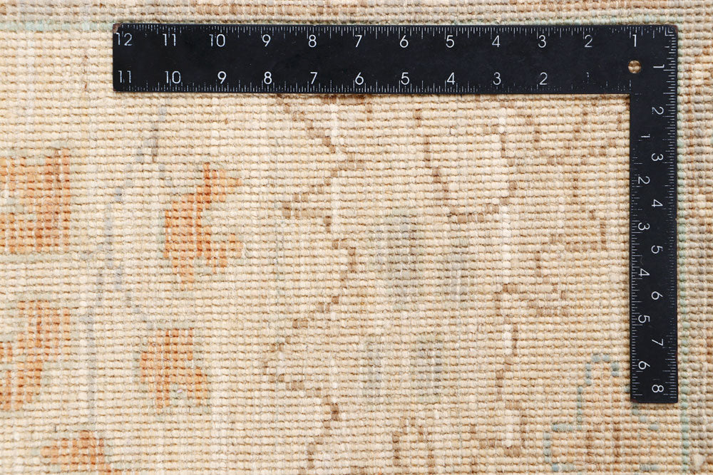 Dark Olive Green Oushak 8' 4 x 9' 11 - No. 66732 - ALRUG Rug Store