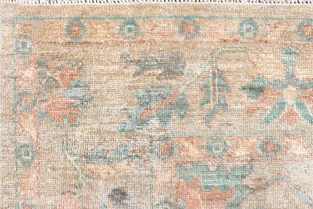 Tan Oushak 7' 11 x 10' 2 - No. 66733 - ALRUG Rug Store