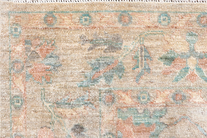 Tan Oushak 7' 11 x 10' 2 - No. 66733 - ALRUG Rug Store