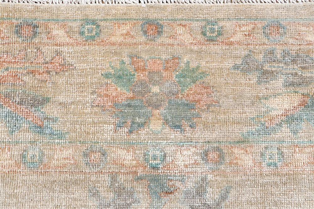 Tan Oushak 7' 11 x 10' 2 - No. 66733 - ALRUG Rug Store