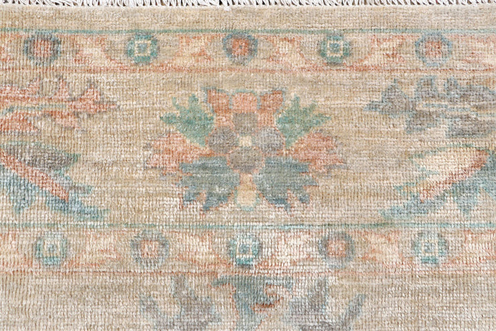 Tan Oushak 7' 11 x 10' 2 - No. 66733 - ALRUG Rug Store