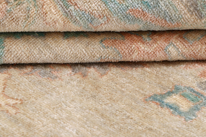 Tan Oushak 7' 11 x 10' 2 - No. 66733 - ALRUG Rug Store