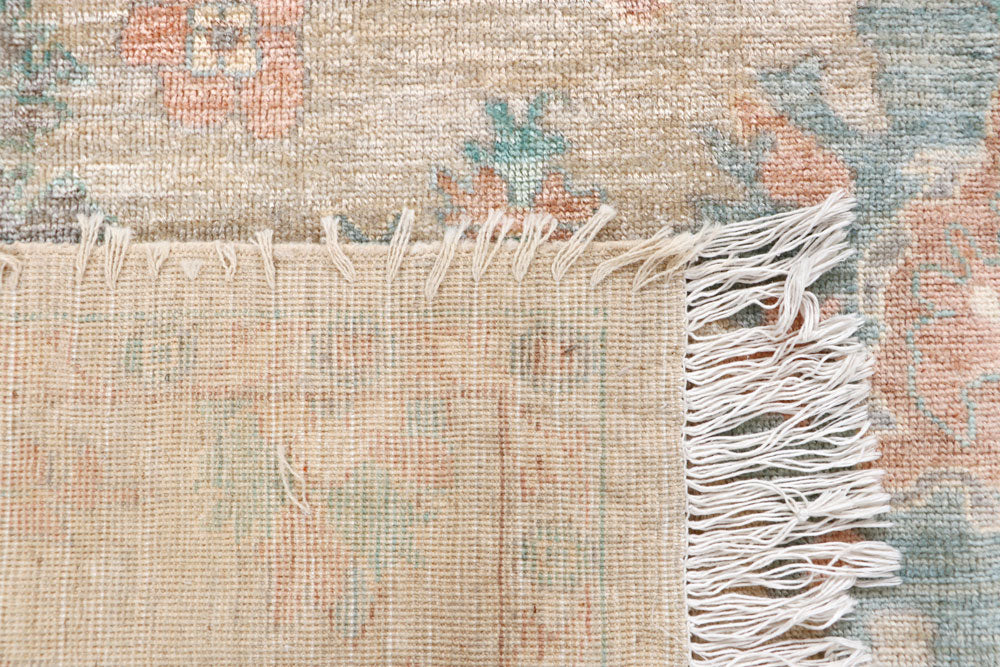 Tan Oushak 7' 11 x 10' 2 - No. 66733 - ALRUG Rug Store