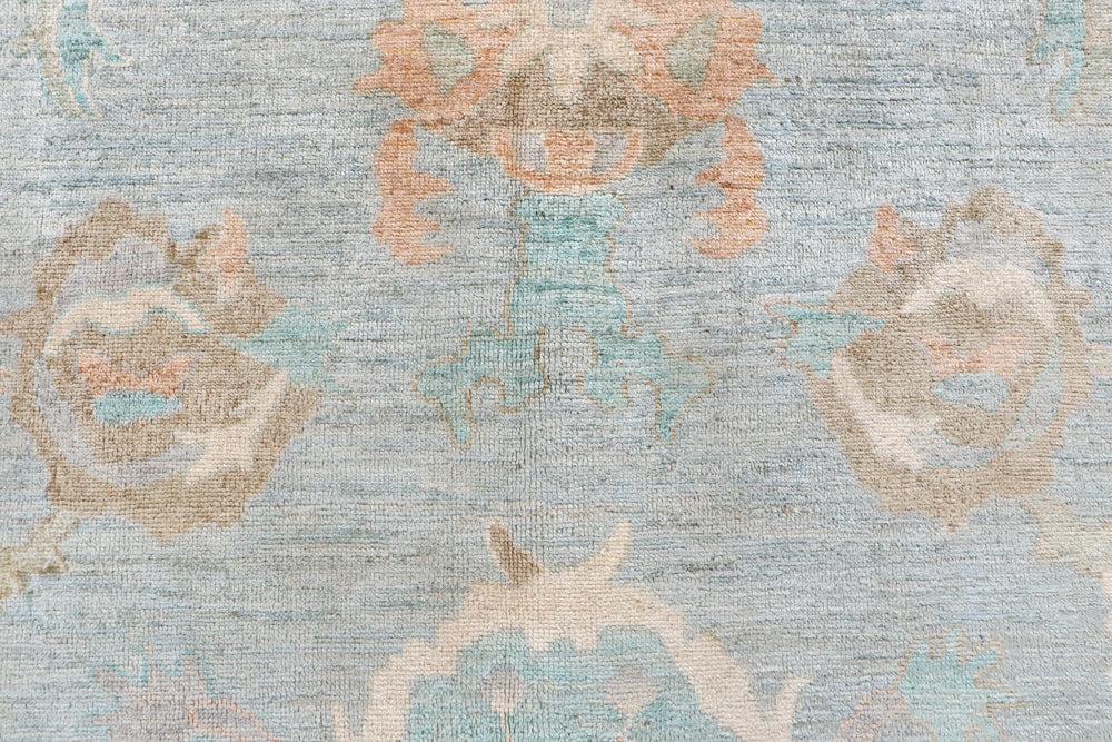 Silver Oushak 8' 4 x 10' 6 - No. 66735 - ALRUG Rug Store