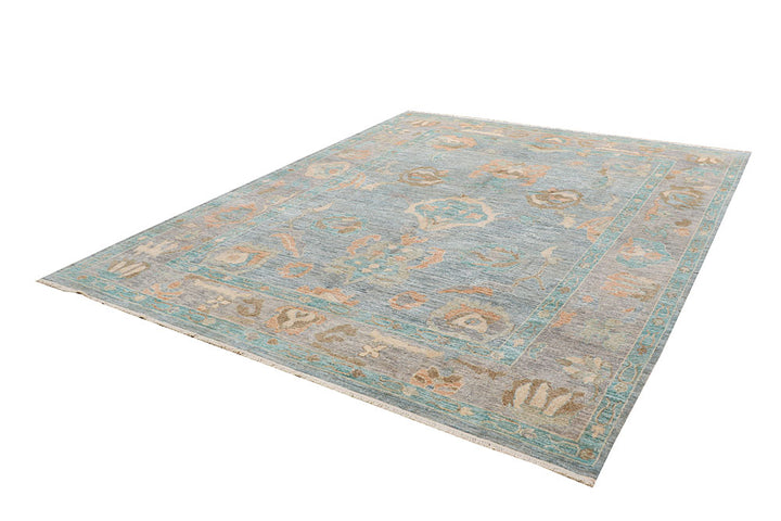 Silver Oushak 8' 4 x 10' 6 - No. 66735 - ALRUG Rug Store