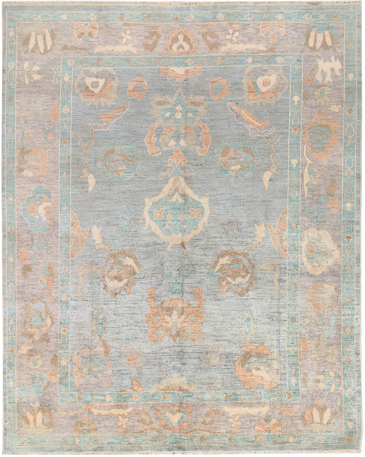 Silver Oushak 8' 4 x 10' 6 - No. 66735 - ALRUG Rug Store