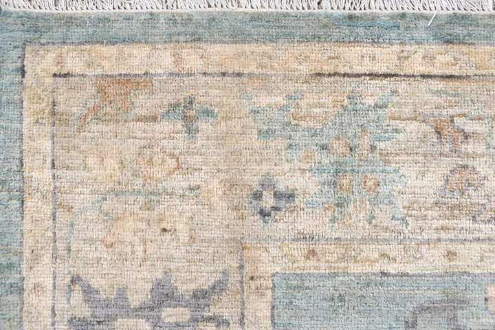Powder Blue Oushak 7' 11 x 10' 1 - No. 66736 - ALRUG Rug Store