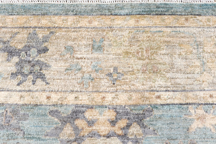 Powder Blue Oushak 7' 11 x 10' 1 - No. 66736 - ALRUG Rug Store