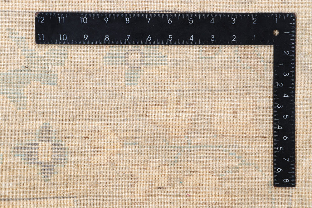 Powder Blue Oushak 7' 11 x 10' 1 - No. 66736 - ALRUG Rug Store