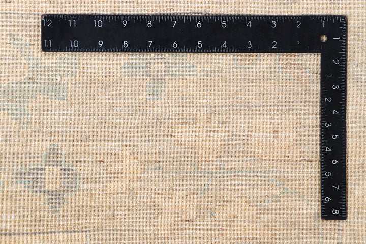 Powder Blue Oushak 7' 11 x 10' 1 - No. 66736 - ALRUG Rug Store