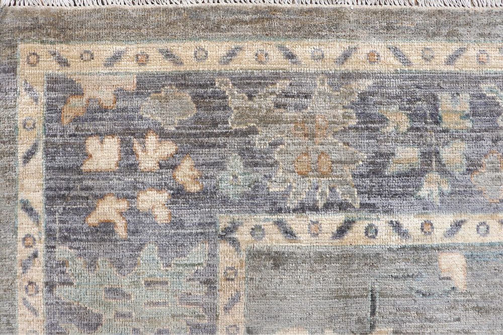 Silver Ziegler 8' 1 x 10' 5 - No. 66738 - ALRUG Rug Store