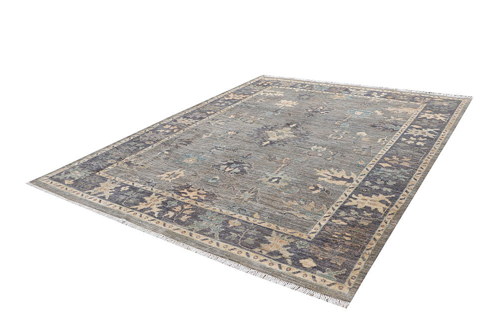 Silver Ziegler 8' 1 x 10' 5 - No. 66738 - ALRUG Rug Store