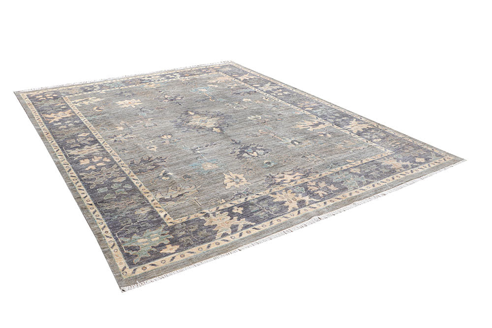 Silver Ziegler 8' 1 x 10' 5 - No. 66738 - ALRUG Rug Store
