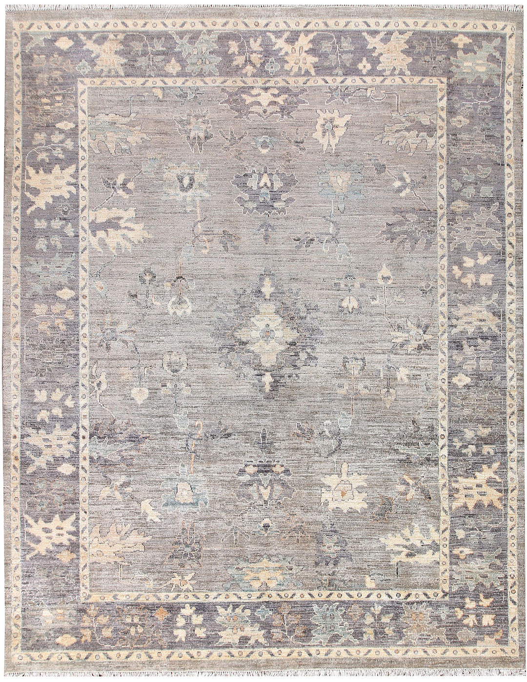 Silver Ziegler 8' 1 x 10' 5 - No. 66738 - ALRUG Rug Store