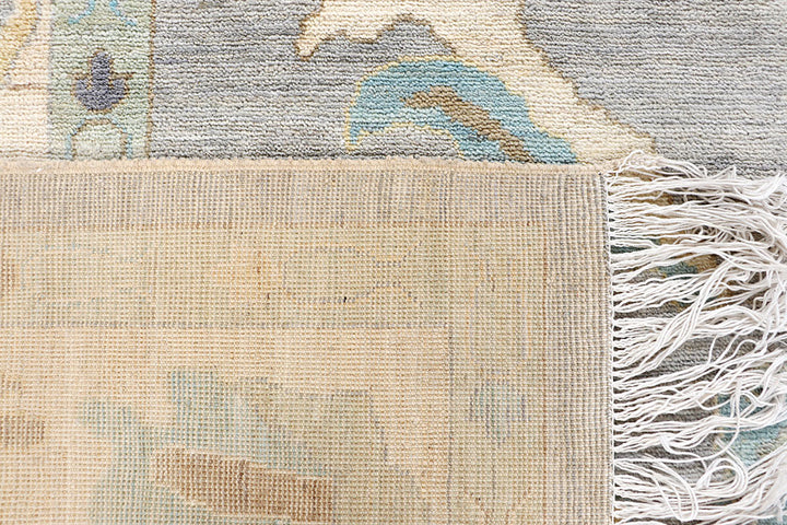 Dark Grey Oushak 9' 5 x 12' 2 - No. 66740 - ALRUG Rug Store