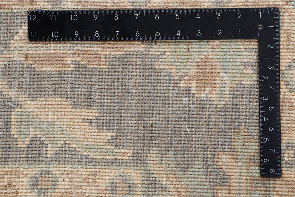 Cadet Blue Oushak 6' x 8' 10 - No. 66742 - ALRUG Rug Store