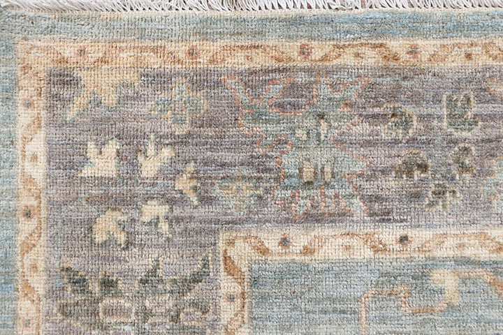 Light Slate Grey Oushak 6' 1 x 8' 10 - No. 66744 - ALRUG Rug Store