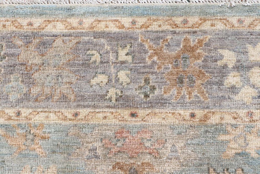 Light Slate Grey Oushak 6' 1 x 8' 10 - No. 66744 - ALRUG Rug Store