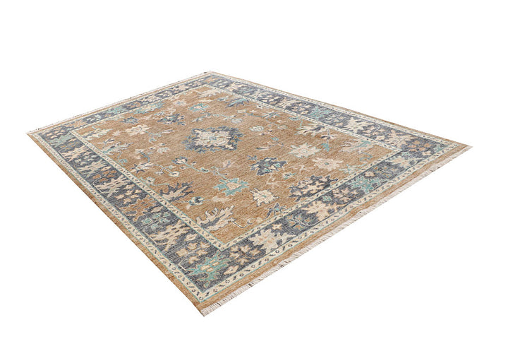 Burlywood Oushak 6' 2 x 8' 11 - No. 66745 - ALRUG Rug Store