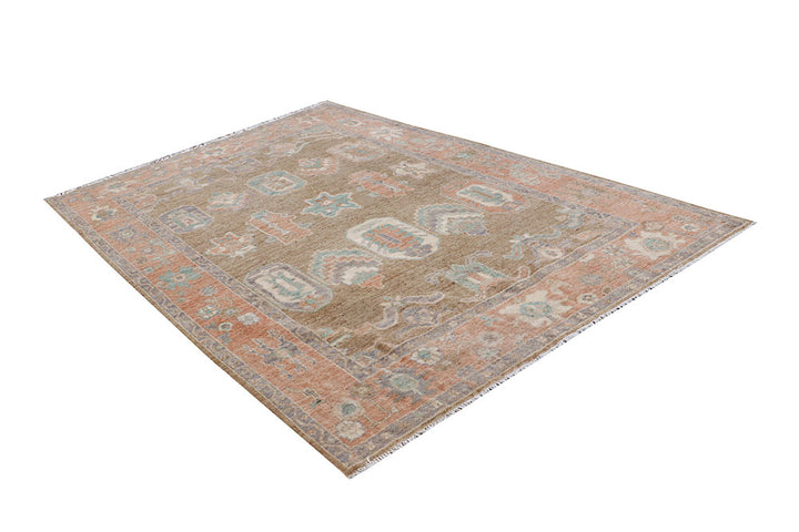 Burlywood Oushak 5' 9 x 8' 10 - No. 66746 - ALRUG Rug Store