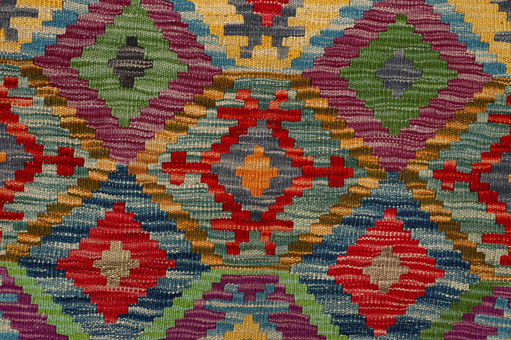 Multi Colored Kilim 5' x 6' 7 - No. 66748 - ALRUG Rug Store