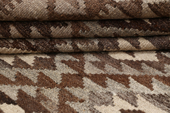 Multi Colored Kilim 4' 10 x 6' 5 - No. 66749 - ALRUG Rug Store