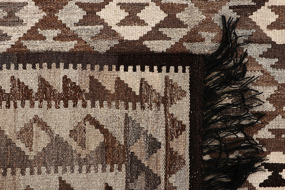 Multi Colored Kilim 4' 10 x 6' 5 - No. 66749 - ALRUG Rug Store