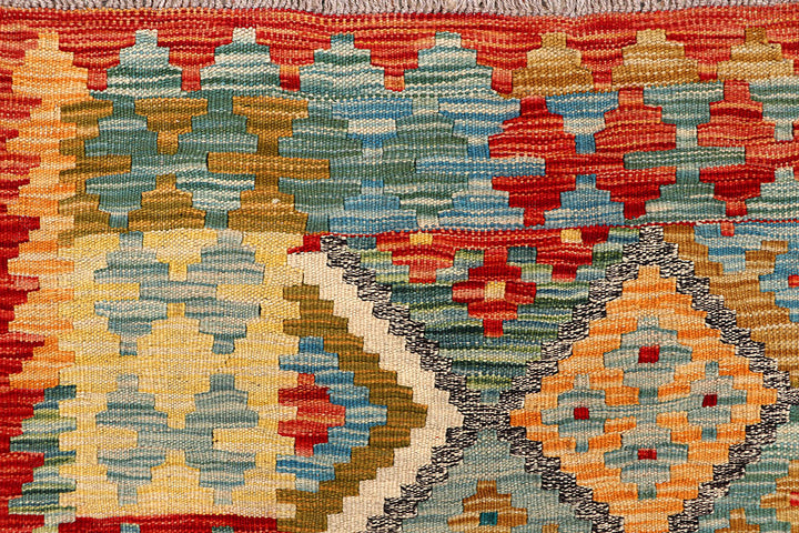 Multi Colored Kilim 4' 11 x 6' 4 - No. 66750 - ALRUG Rug Store