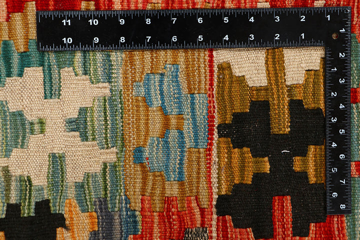 Multi Colored Kilim 4' 11 x 6' 4 - No. 66750 - ALRUG Rug Store