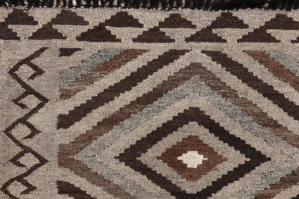 Multi Colored Kilim 4' 8 x 6' 6 - No. 66752 - ALRUG Rug Store