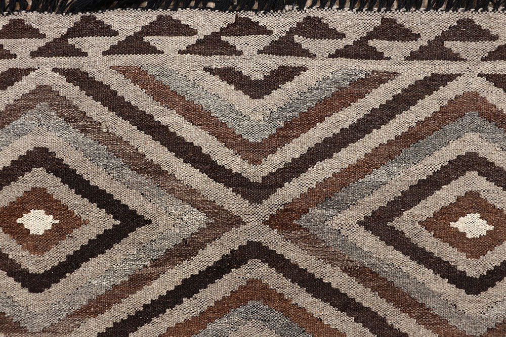 Multi Colored Kilim 4' 8 x 6' 6 - No. 66752 - ALRUG Rug Store