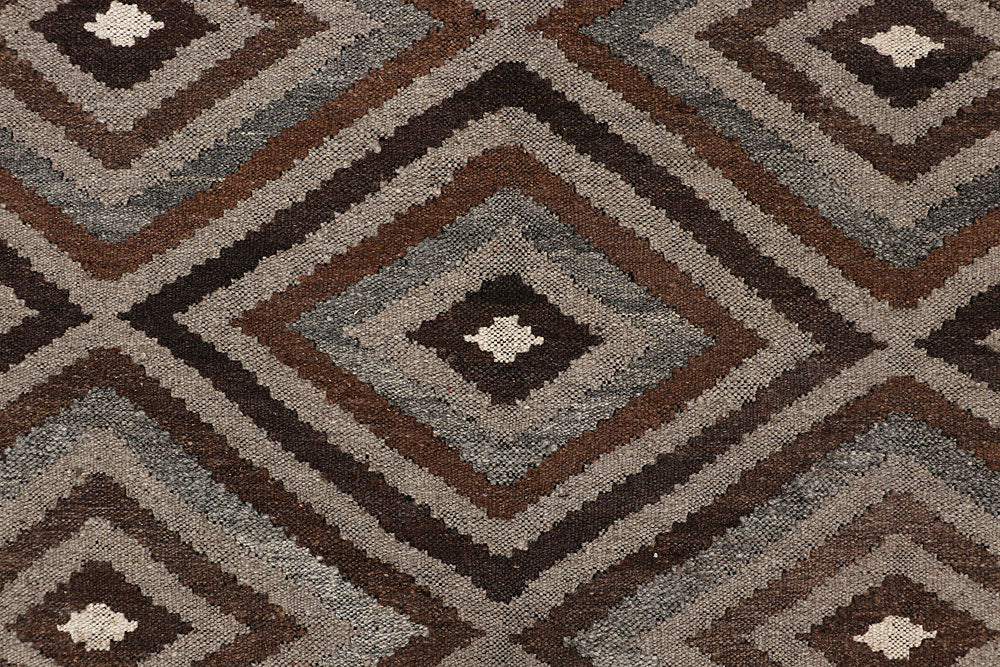 Multi Colored Kilim 4' 8 x 6' 6 - No. 66752 - ALRUG Rug Store