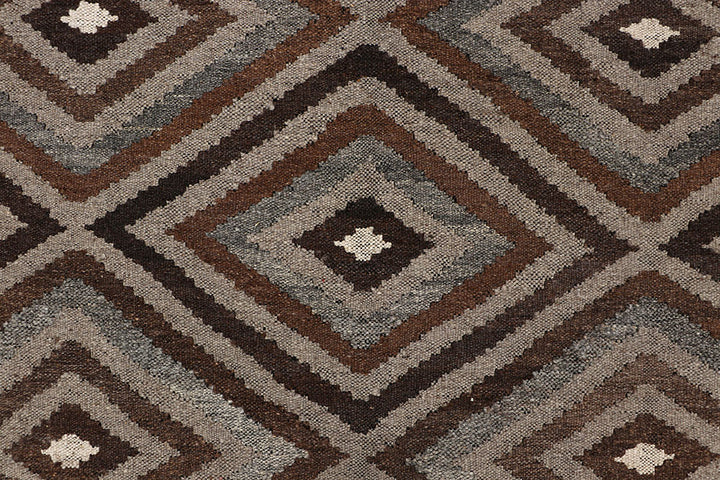 Multi Colored Kilim 4' 8 x 6' 6 - No. 66752 - ALRUG Rug Store