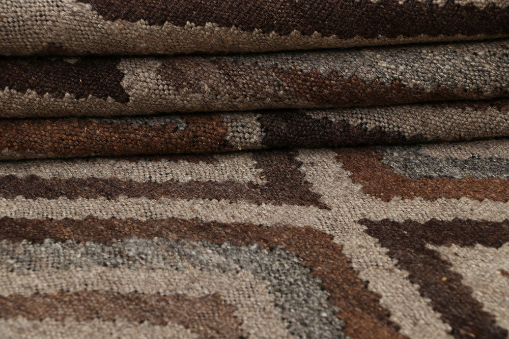 Multi Colored Kilim 4' 8 x 6' 6 - No. 66752 - ALRUG Rug Store