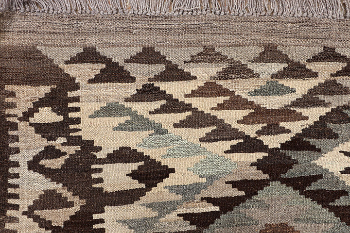 Multi Colored Kilim 5' 1 x 6' 4 - No. 66754 - ALRUG Rug Store