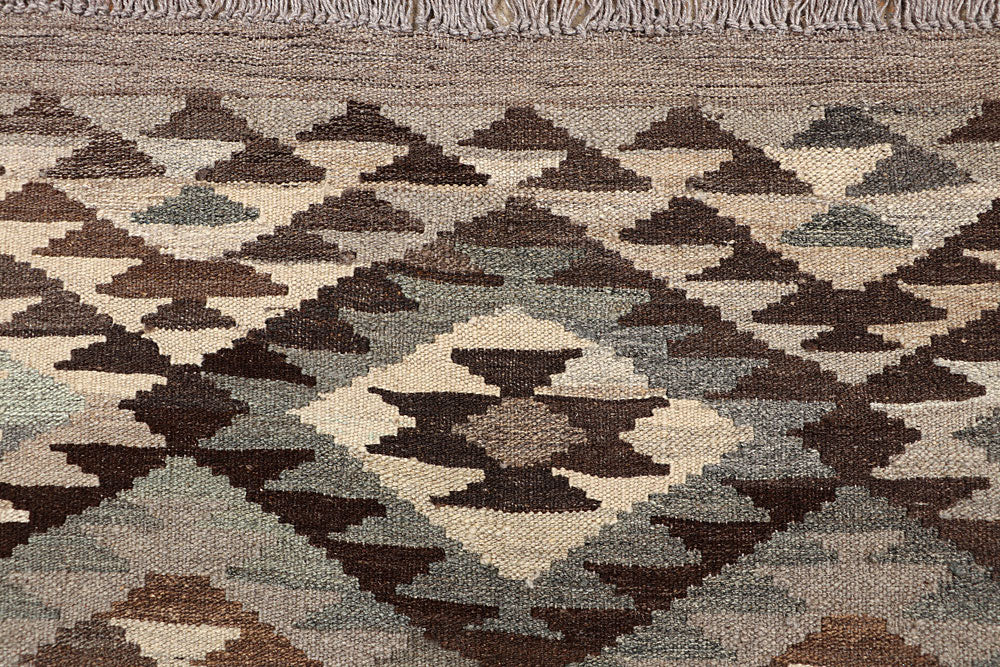 Multi Colored Kilim 5' 1 x 6' 4 - No. 66754 - ALRUG Rug Store