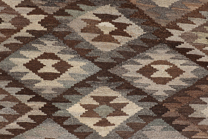 Multi Colored Kilim 5' 1 x 6' 4 - No. 66754 - ALRUG Rug Store