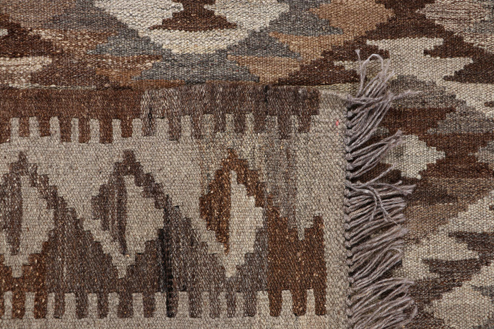 Multi Colored Kilim 5' 1 x 6' 4 - No. 66754 - ALRUG Rug Store