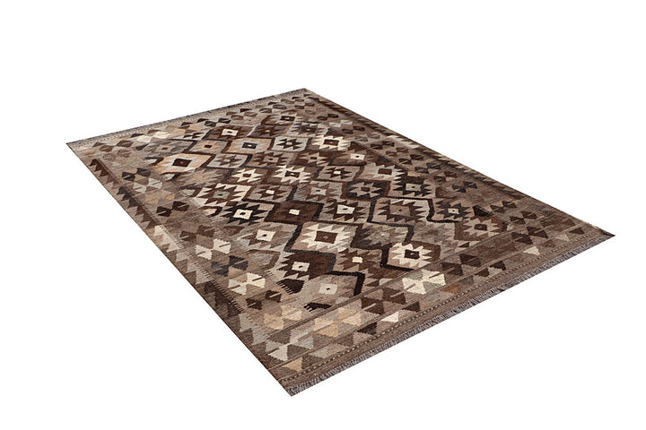 Multi Colored Kilim 4' 10 x 6' 7 - No. 66755 - ALRUG Rug Store