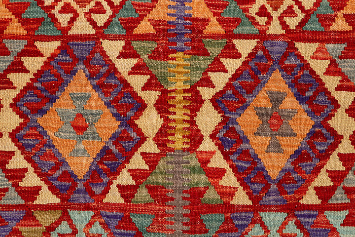 Multi Colored Kilim 4' 11 x 6' 6 - No. 66756 - ALRUG Rug Store