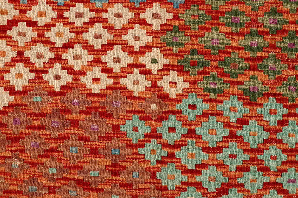 Multi Colored Kilim 5' x 6' 7 - No. 66758 - ALRUG Rug Store